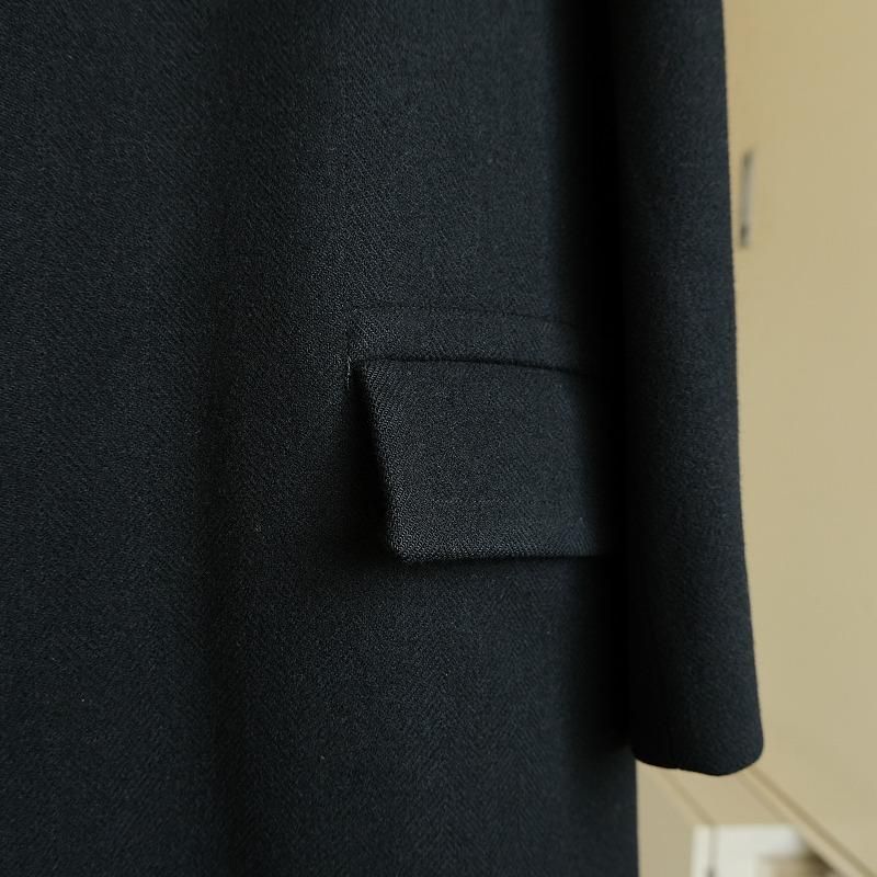 1950's BLACK WOOL COAT