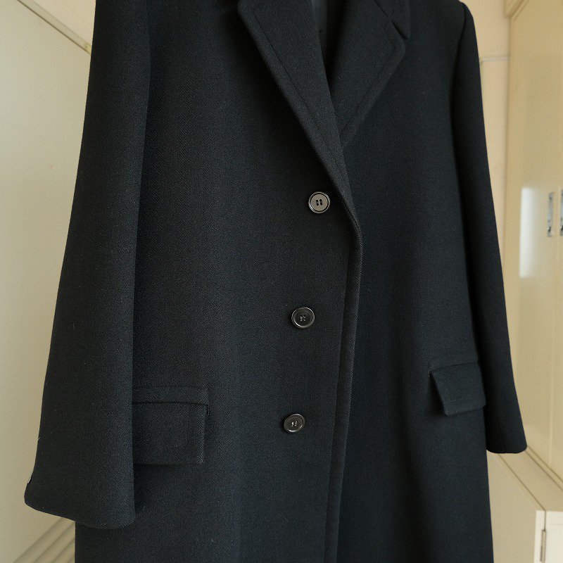 1950's BLACK WOOL COAT