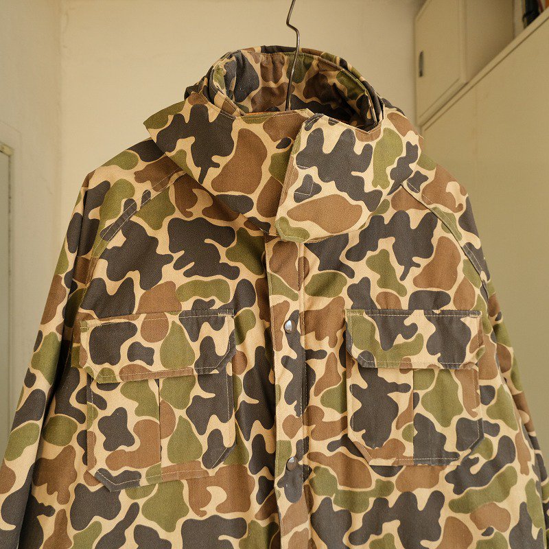 1980's WOOLRICH CAMOUFLAGE MOUNTAIN PARKA