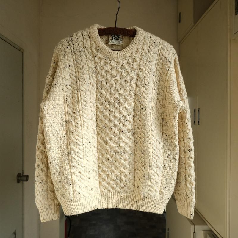 1980's CARRAIG DONN FISHERMAN SWEATER