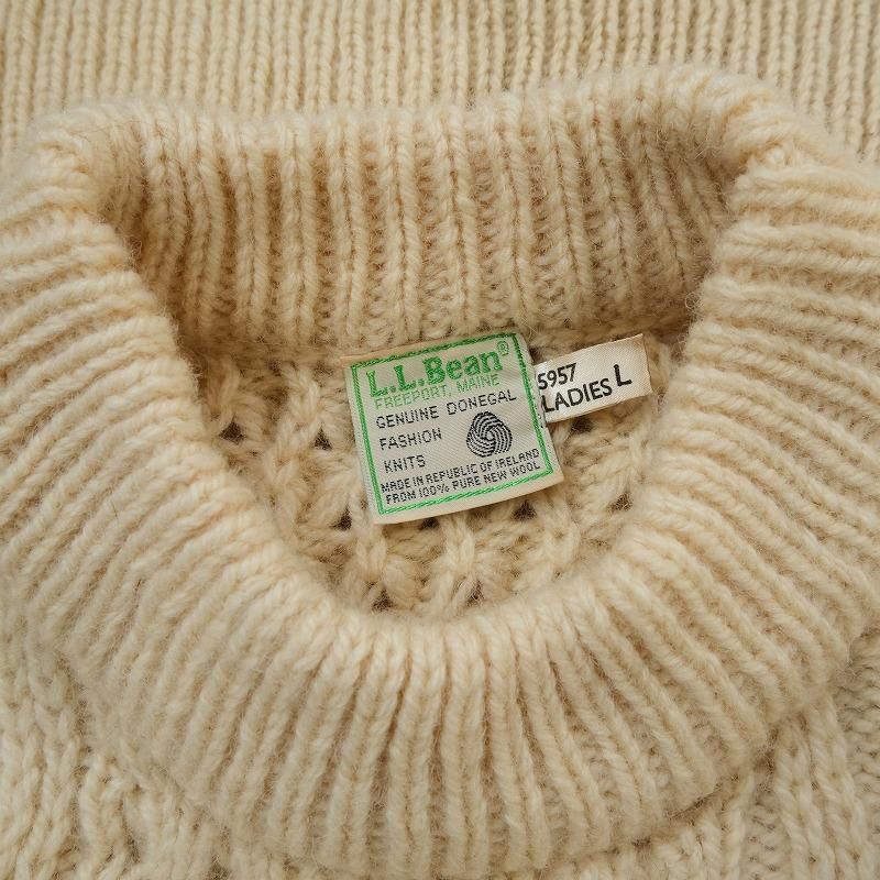 1970's L.L.BEAN FISHERMAN SWEATER