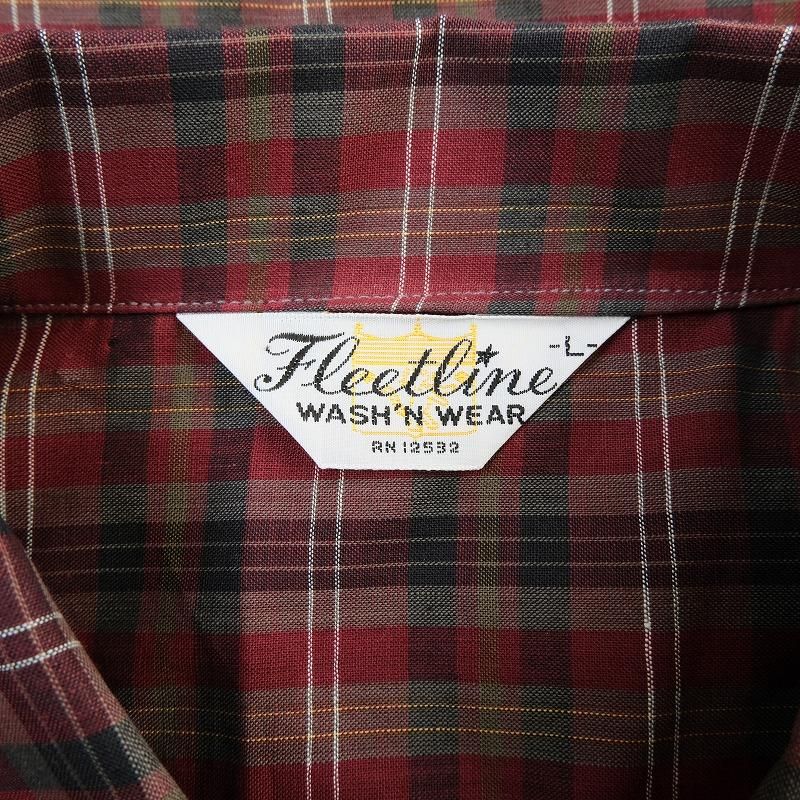 1960's FLEETLINE BOX SHIRT