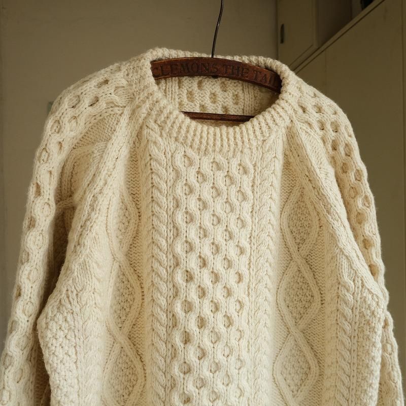 1960's HANDKNIT FISHERMAN SWEATER