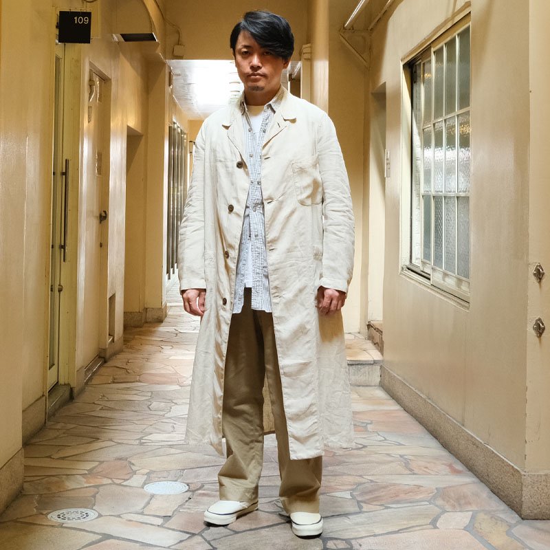 1900's LINEN DUSTER COAT