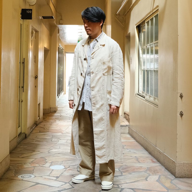 1900's LINEN DUSTER COAT