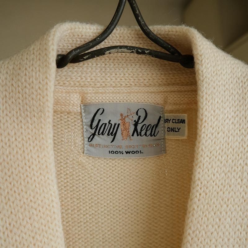 1950's GARY REED KNIT CARDIGAN - Cocky Crew Store -Antiques 1950's GARY REED KNIT CARDIGAN - Cocky Crew Store -Antiques