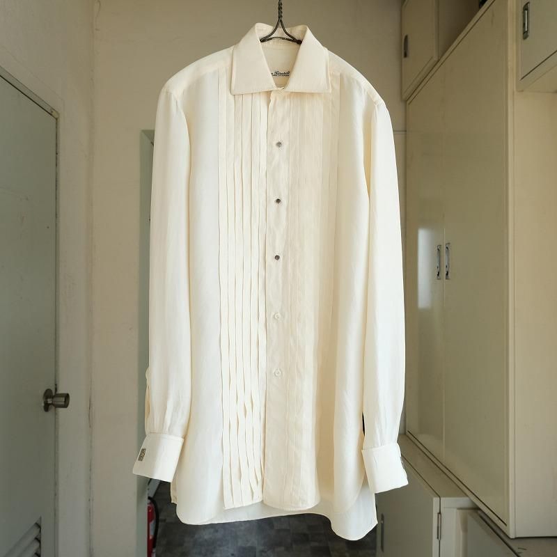 1930's LINA GIRARDI SILK DRESS SHIRT