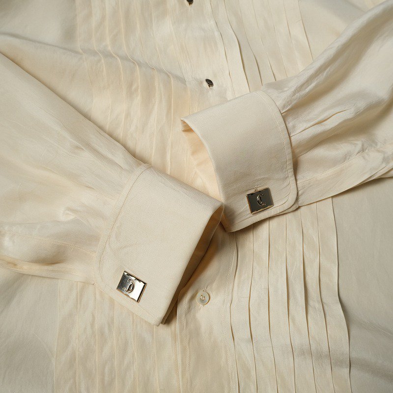 1930's〜 LINA GIRARDI SILK DRESS SHIRT