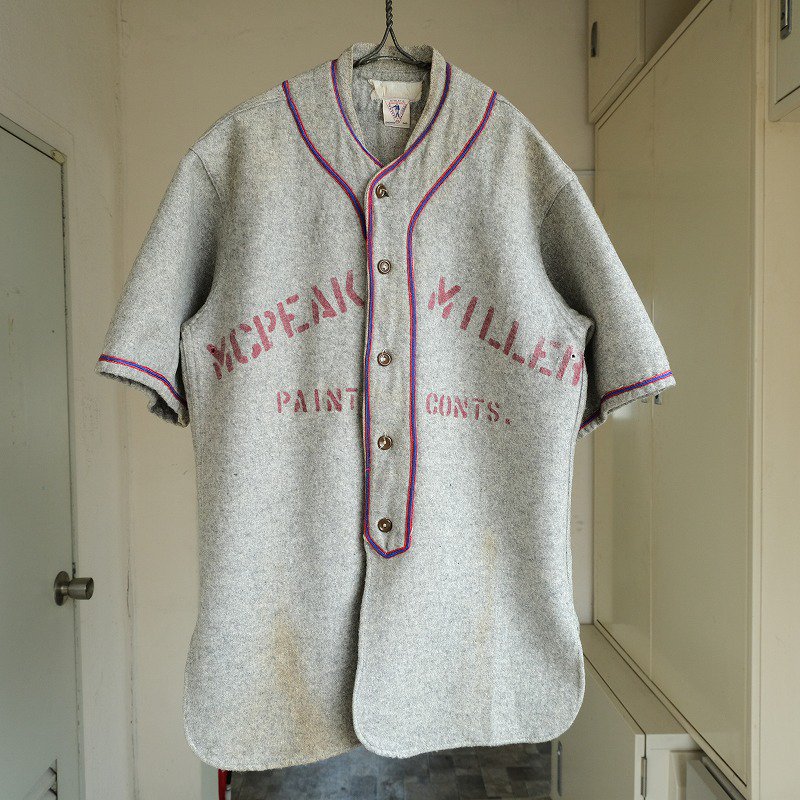 1940's GENERAL ATHLETIC PRODUCTS CO. BASEBALL SHIRT - Cocky