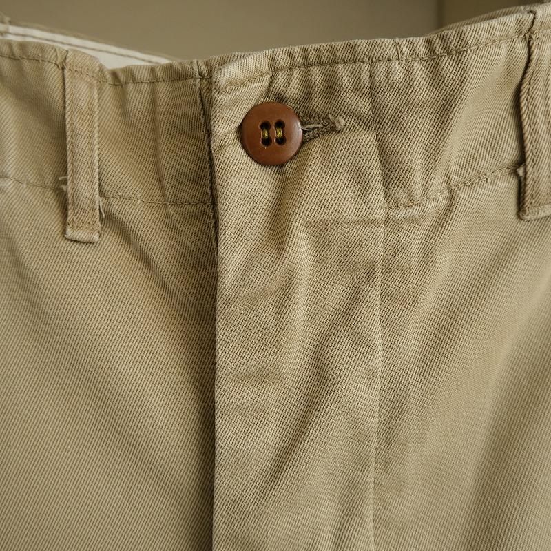 1950's U.S.ARMY M-45 COTTON KHAKI TROUSERS