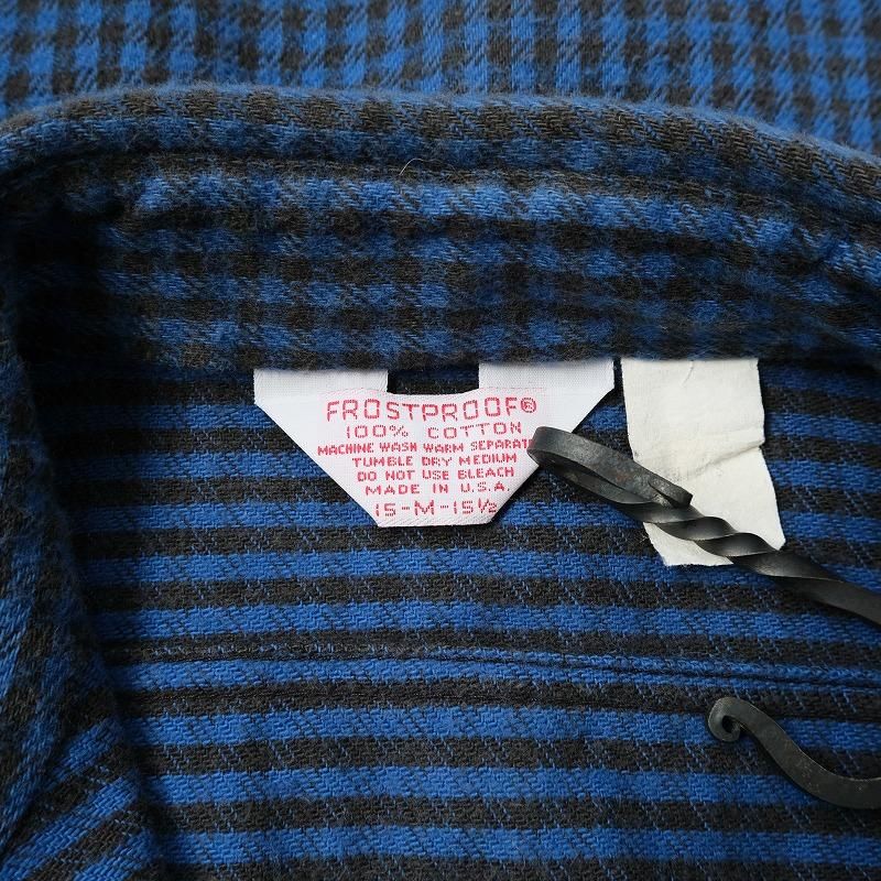 1980's FROSTPROOF HEAVY FLANNEL SHIRT