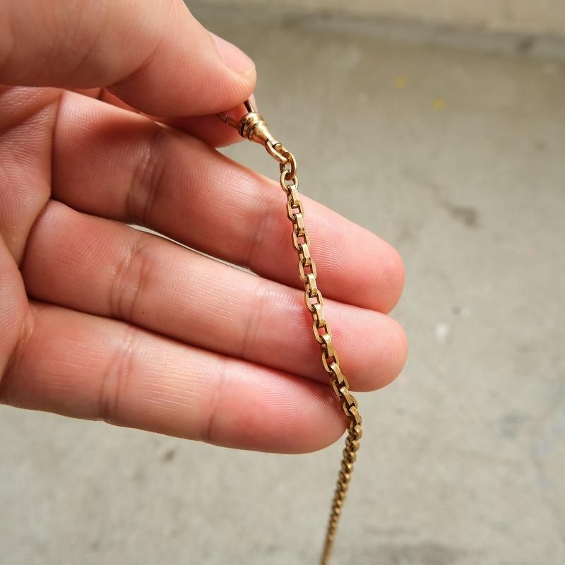 ANTIQUE POCKET WATCH CHAIN (1/20 12K GOLD FILLED)