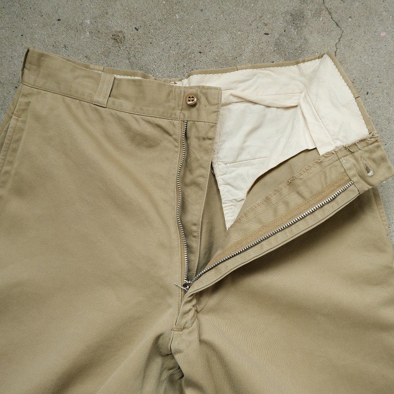 1960's U.S.ARMY MEN'S COTTON UNIFORM TWILL TROUSERS