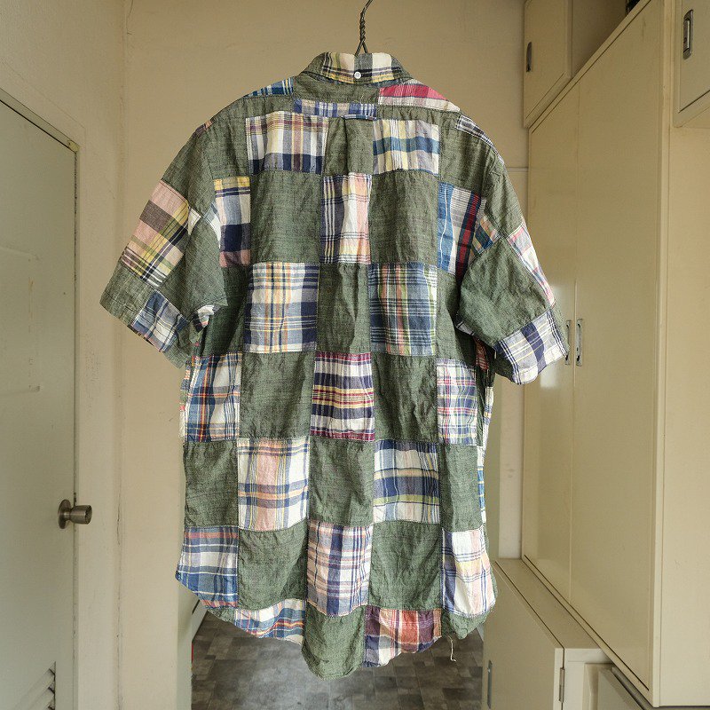 1960's INDIA MADRAS PATCH WORKSHIRT