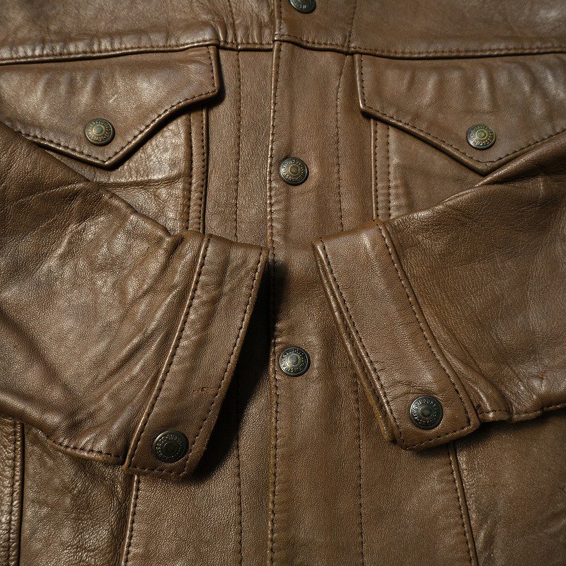 1950's〜 LEVI'S SHORT HORN 3RD TYPE LEATHER JACKET
