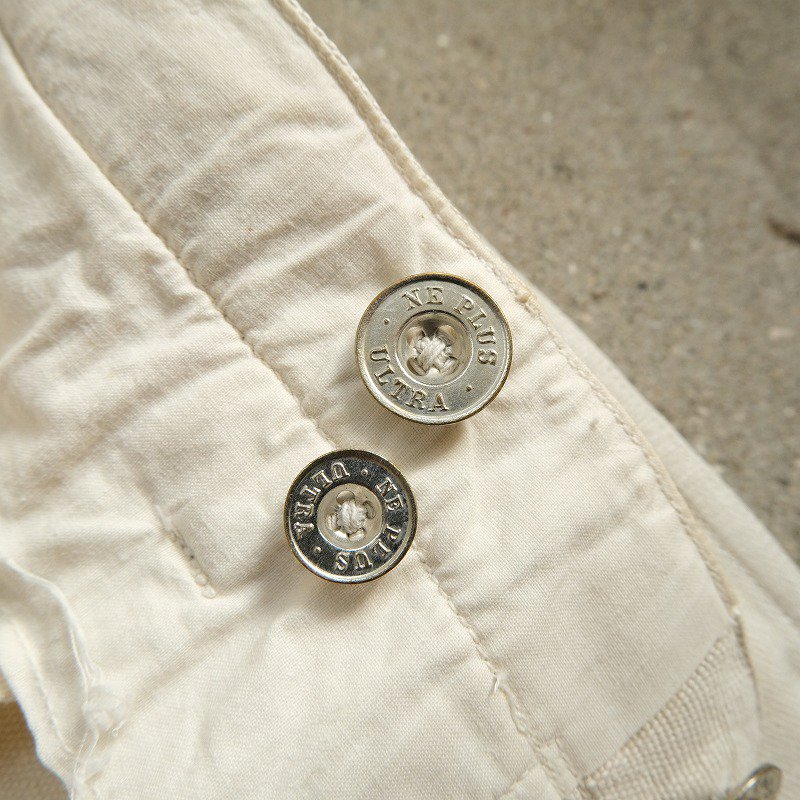 1900's WHITE LINEN TROUSERS