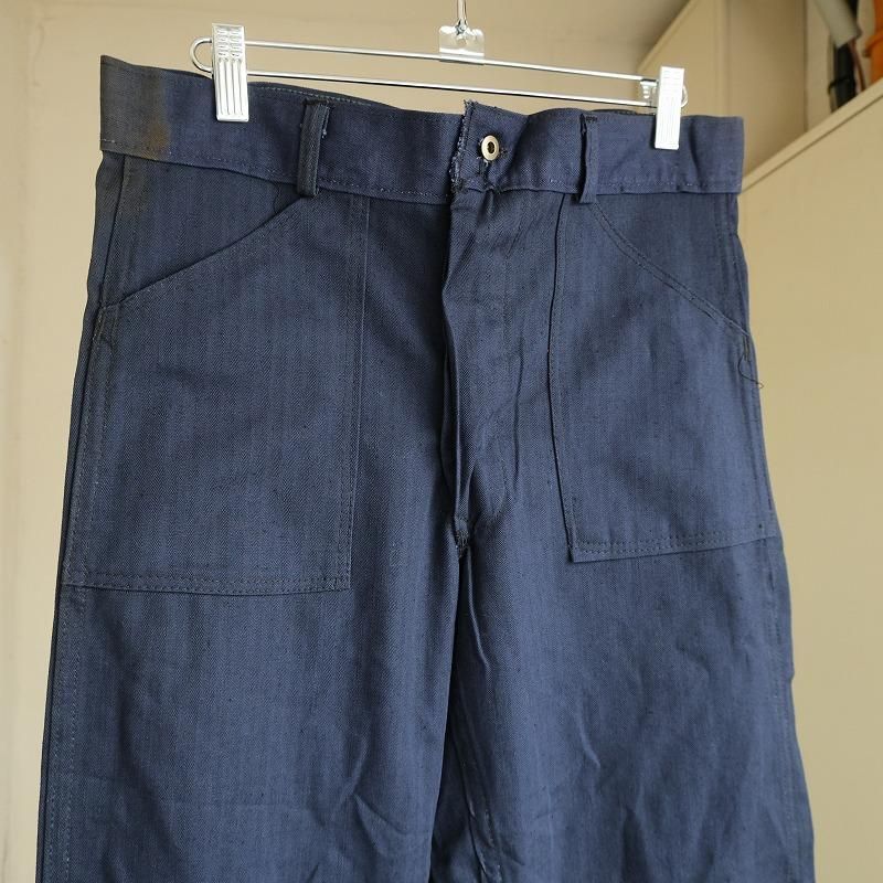 1940's NAVY HBT WORK TROUSERS