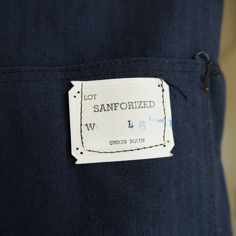 1940's NAVY HBT WORK TROUSERS