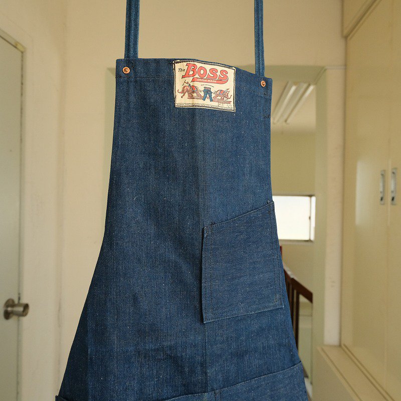 1930's THE BOSS DENIM APRON