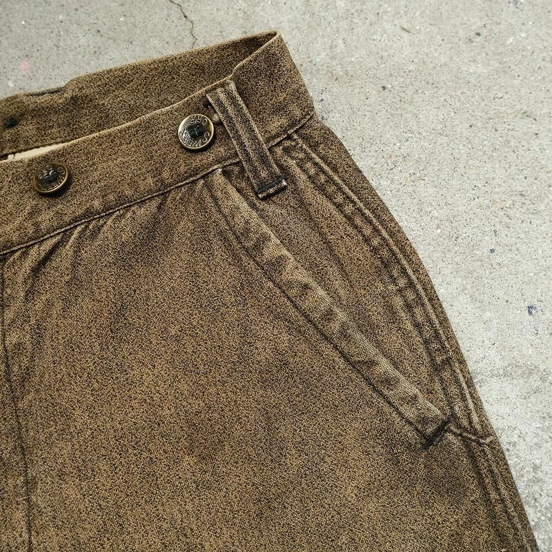 1920's SWEET ORR COTTON CANVAS TROUSERS