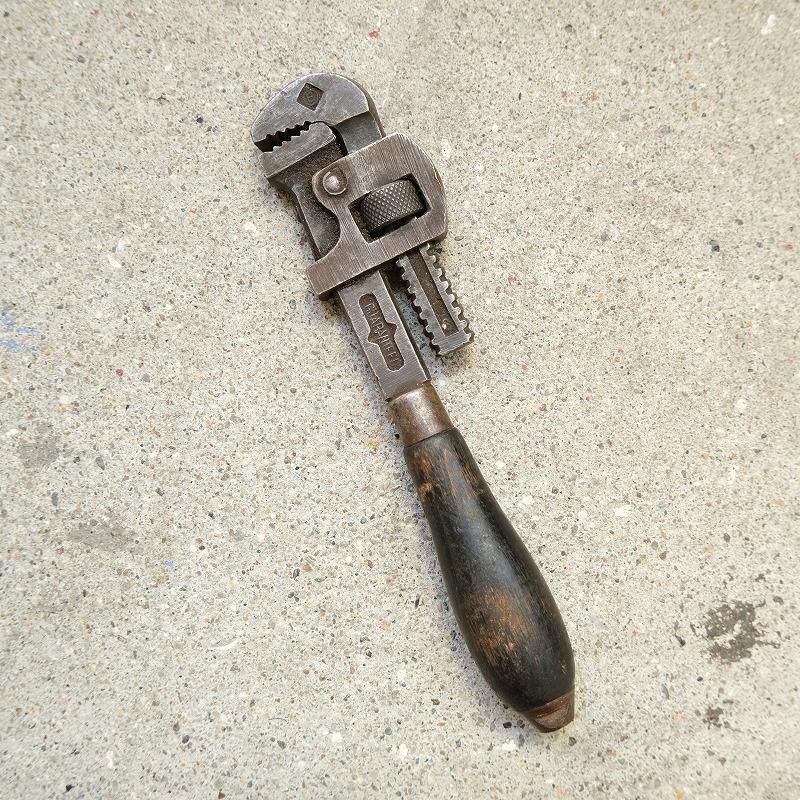 VINTAGE FORGED STEEL BTILLSON WRENCH