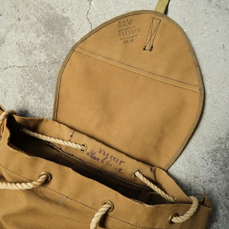 1910's U.S.ARMY CANVAS BACK PACK