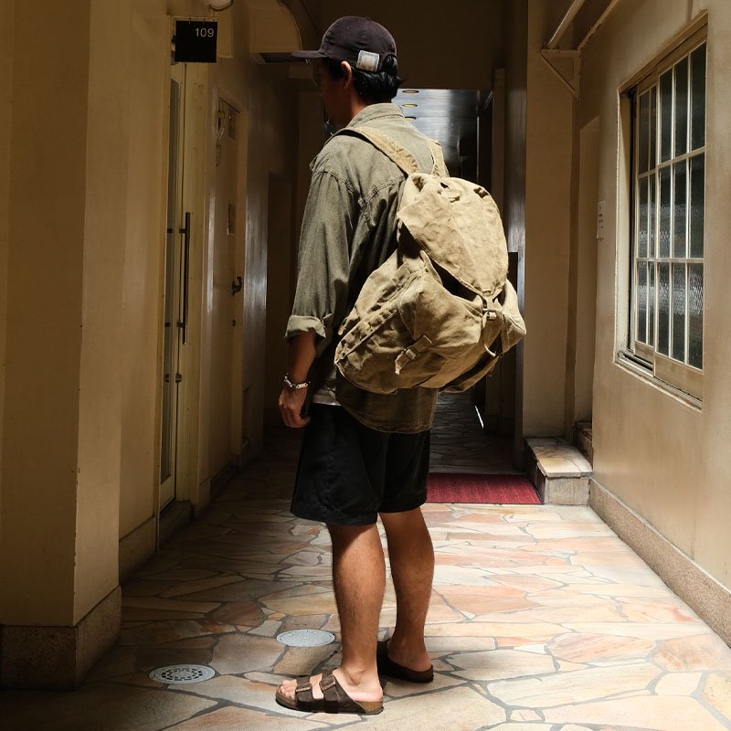 1940's GERMAN MILITARY LINEN BACK PACK