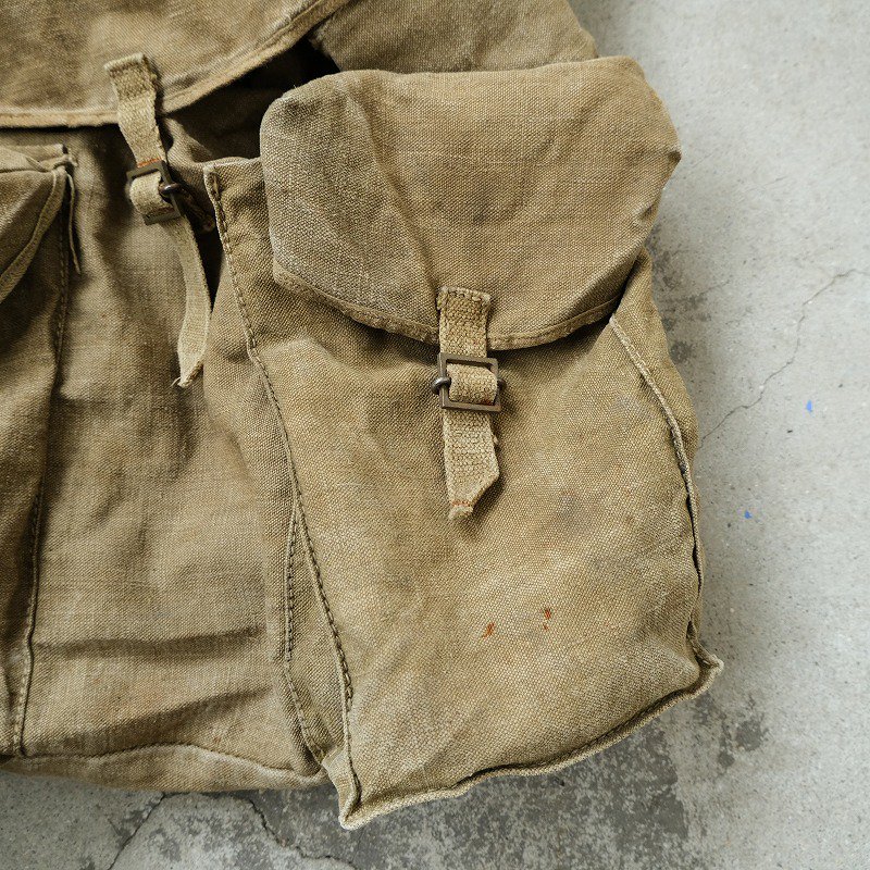 1940's GERMAN MILITARY LINEN BACK PACK