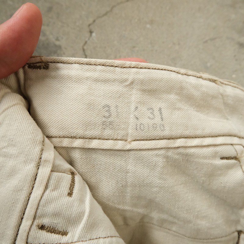 1940's U.S.ARMY M-45 COTTON KHAKI TROUSERS