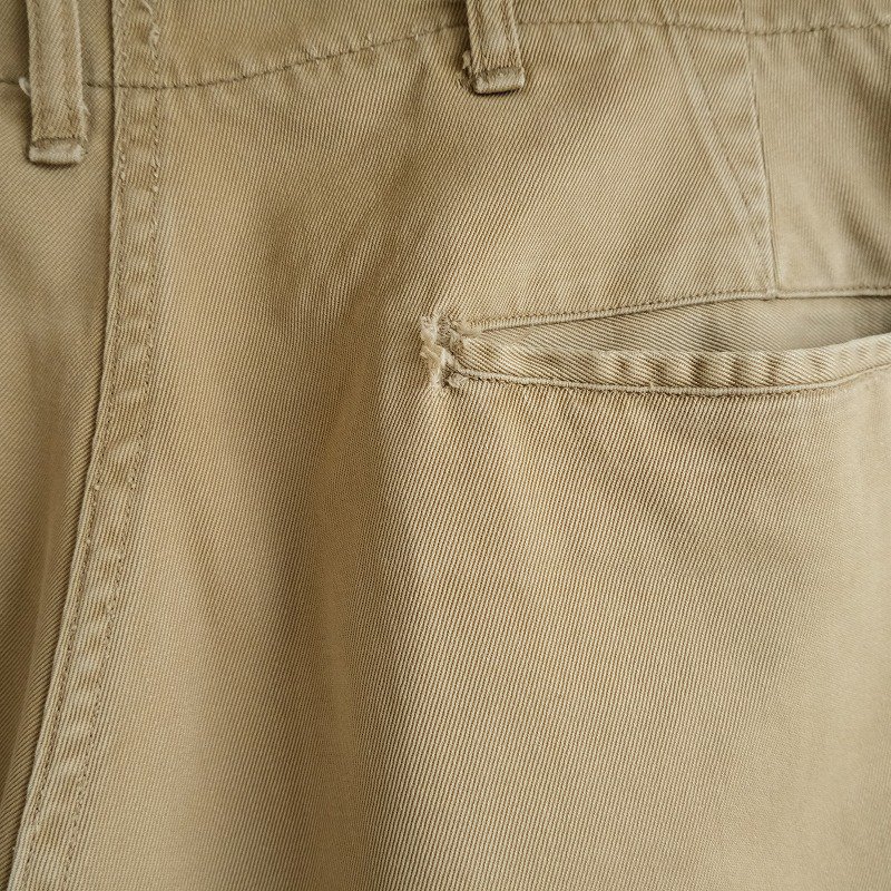 1940's U.S.ARMY M-45 COTTON KHAKI TROUSERS