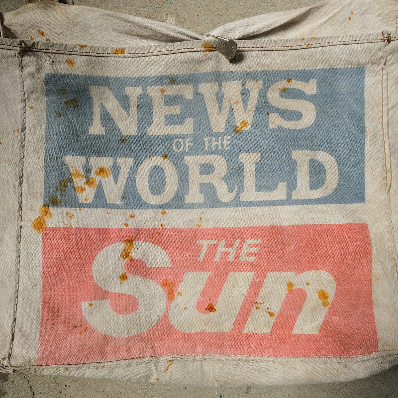 1940's THE SUN NEWSPAPER BAG