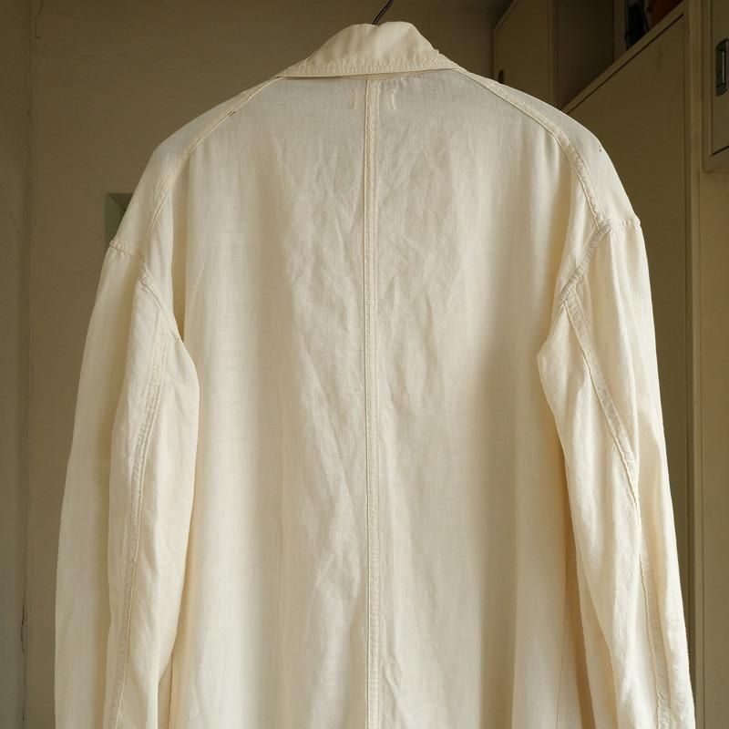 1910's N.B. STANDARD LINEN DUSTER COAT