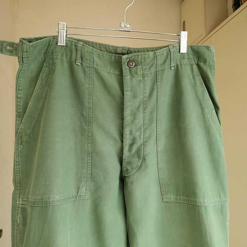 1960's U.S.ARMY COTTON SATEEN TROUSERS