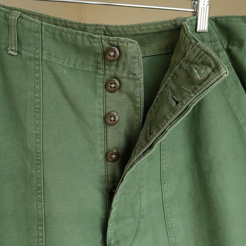 1960's U.S.ARMY COTTON SATEEN TROUSERS