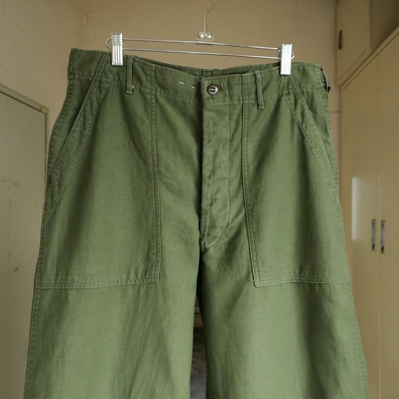 1960's U.S.ARMY COTTON SATEEN TROUSERS