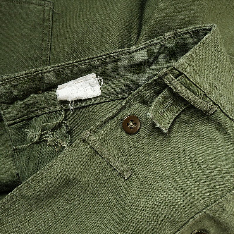 1960's U.S.ARMY COTTON SATEEN TROUSERS