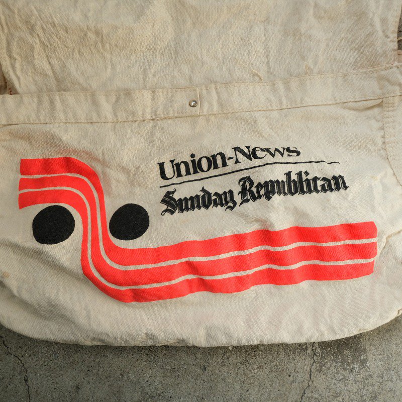 1970's UNION-NEWS NEWSPAPER BAG