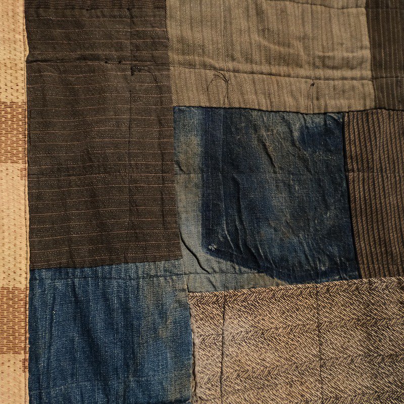 1930's WORK WEAR CLOTH PATCHWORK 