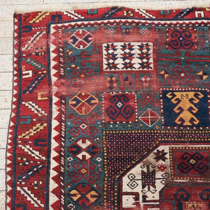 1890's ANTIQUE CAUCASIAN RUG(KARACHOPF KAZAK)