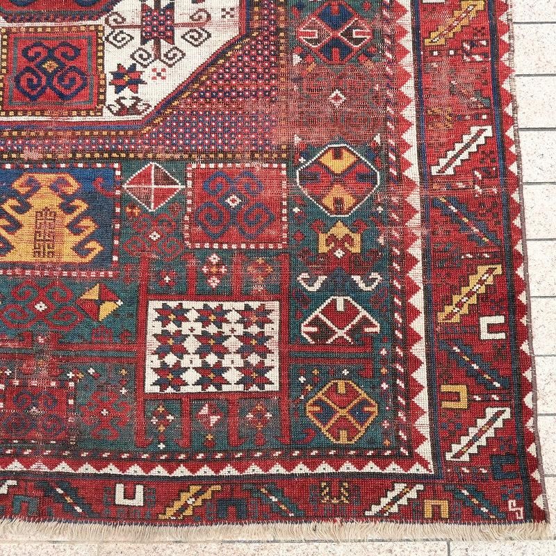 1890's ANTIQUE CAUCASIAN RUG(KARACHOPF KAZAK)