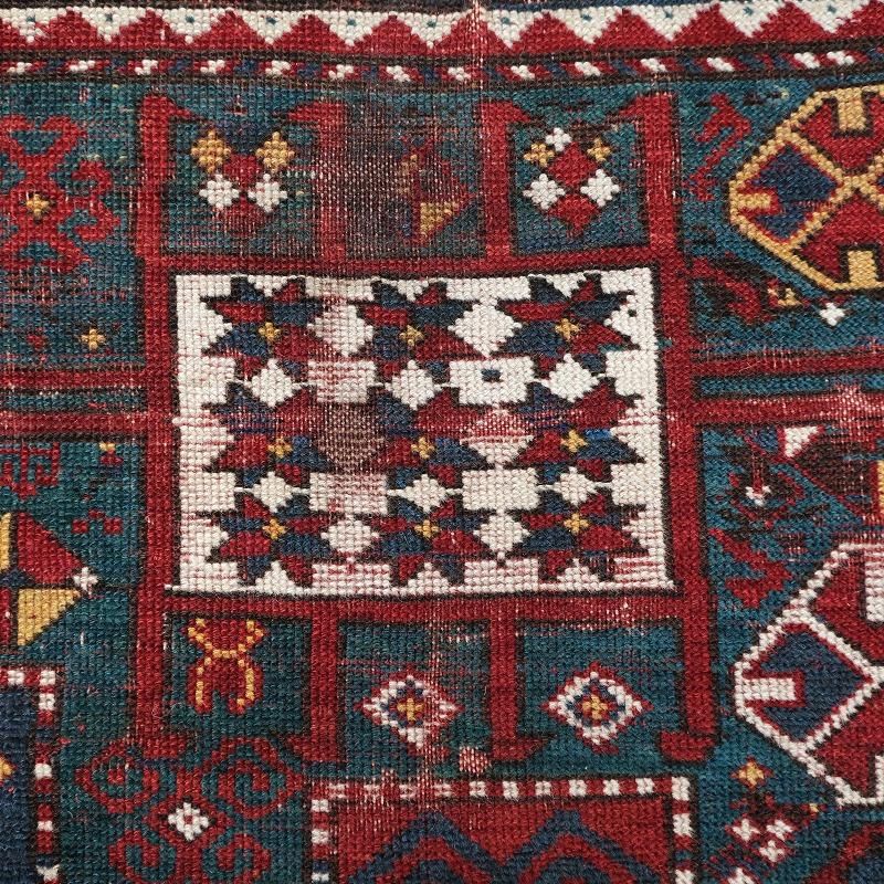 1890's ANTIQUE CAUCASIAN RUG(KARACHOPF KAZAK)