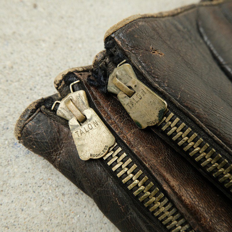 1920's LEATHER MOTORCYCLE GLOVE