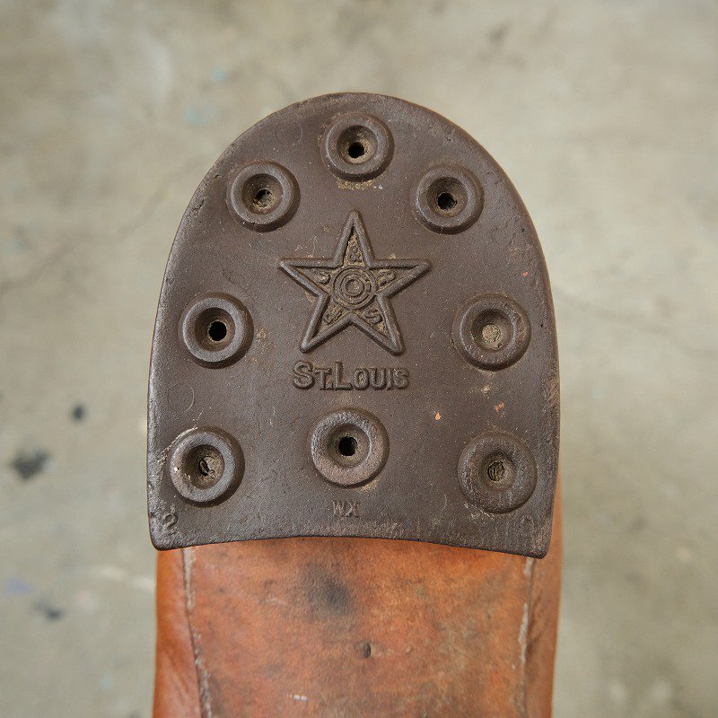 1910's ROBERTS. JOHNSON & RAND LACE UP BOOTS