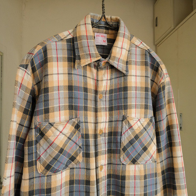 1970's BIG MAC HEAVY FLANNEL SHIRT