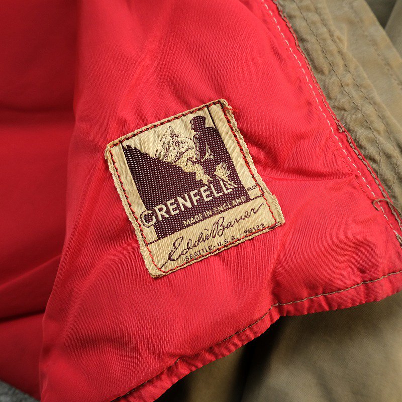 1960's BAUER DOWN × GRENFELL SHOOTING SATR DOWN JACKET