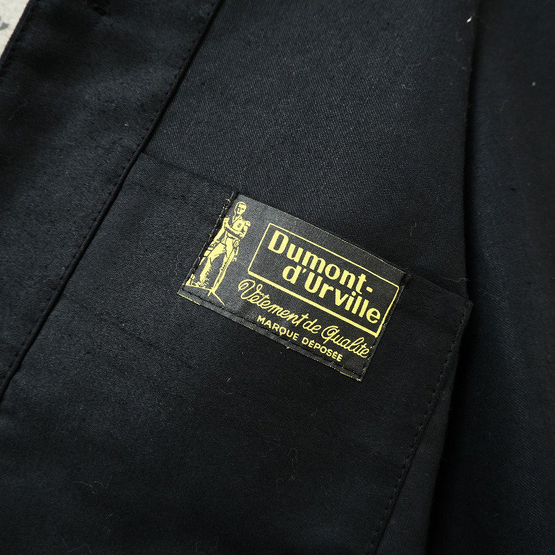 1950's DUMONT-D'URVILLE BLACK MILESKIN JACKET