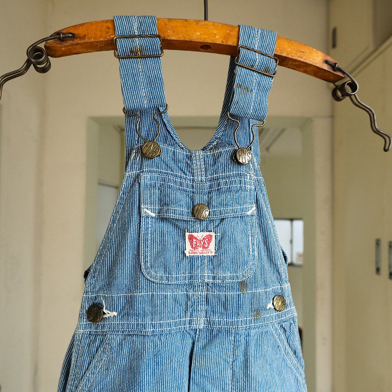 1930's FLY'S PIN STRIPE KID'S OVERALL