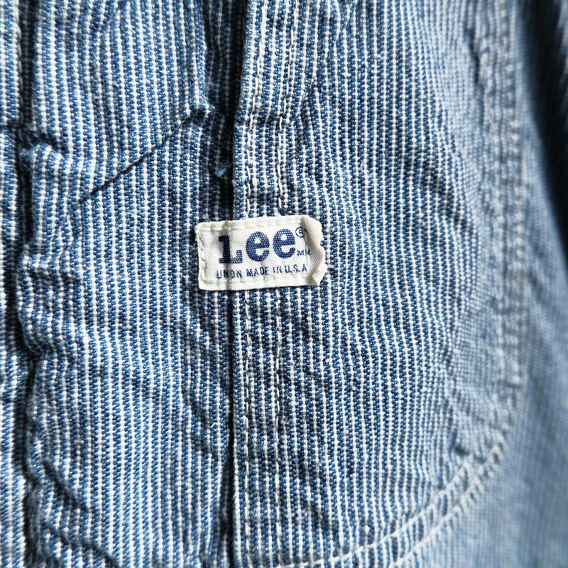 1960's LEE PINSTRIPE OVERALL