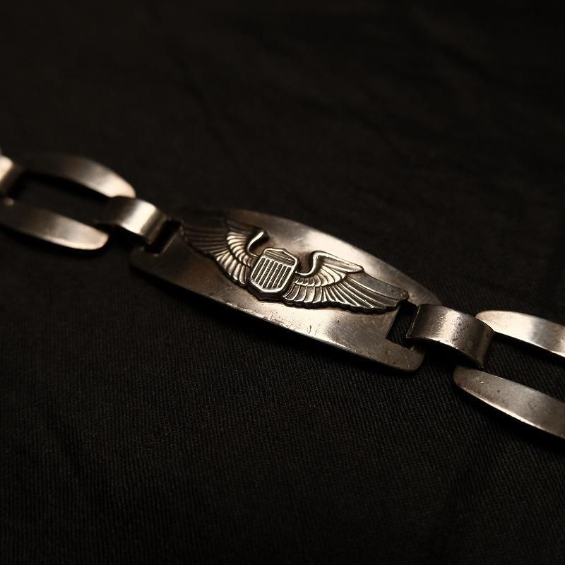 1940's WW2 U.S.A.F. PILOT WING BRACELET