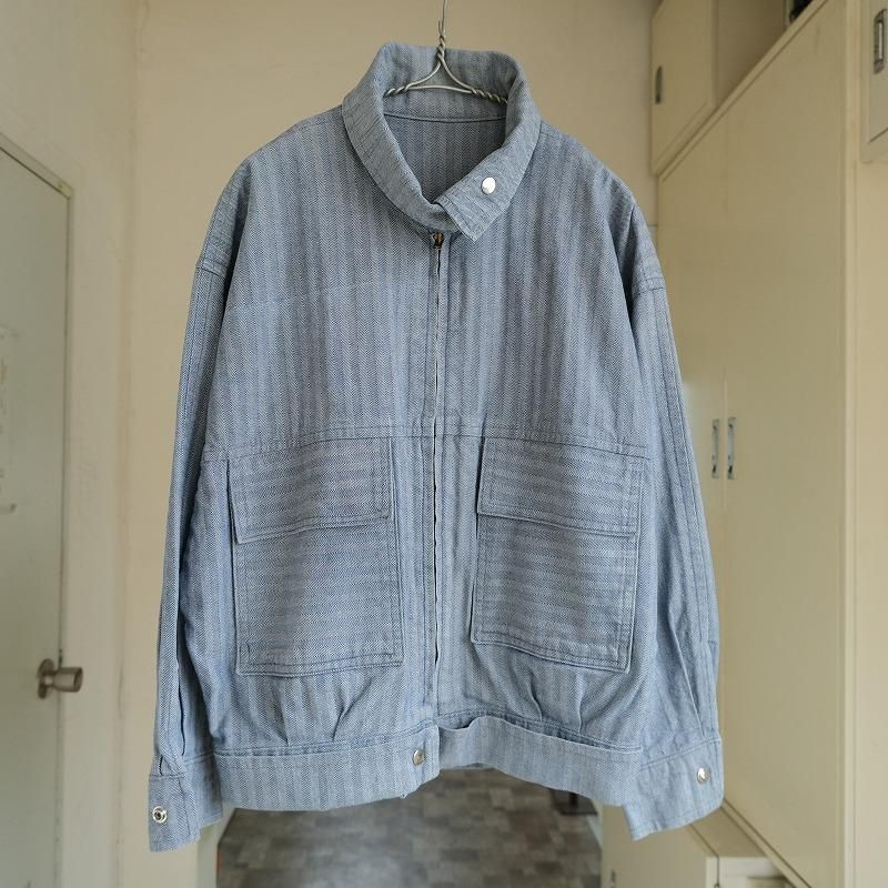 1960's HERRINGBONE COTTON WORK JACKET